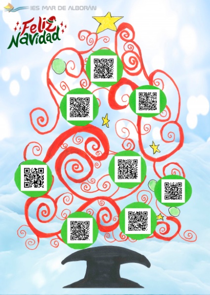 Arbol navidad qr
